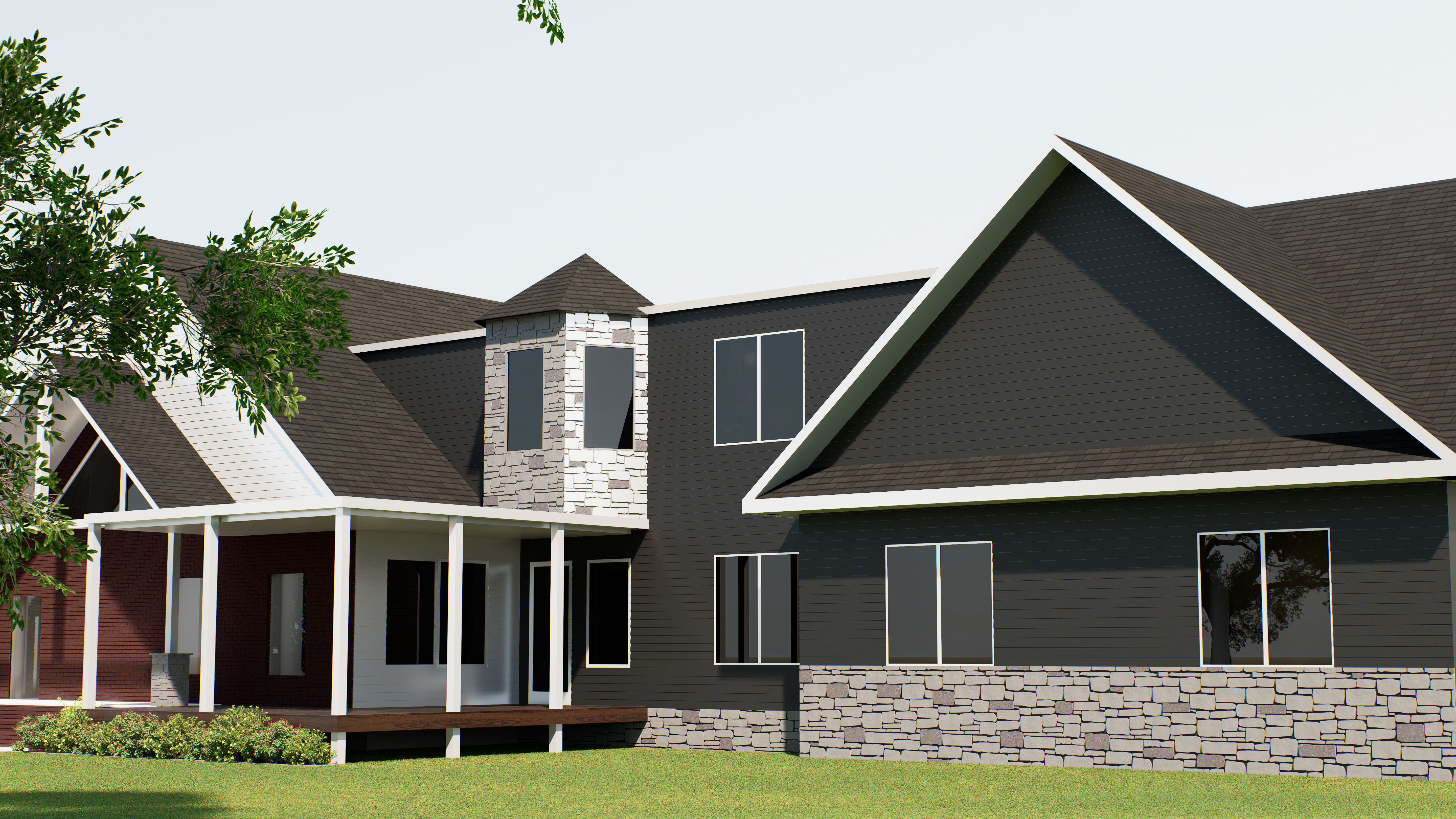 Home addition design detail 3